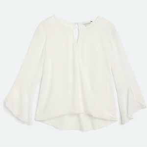 White Long Sleeve Blouse NWT